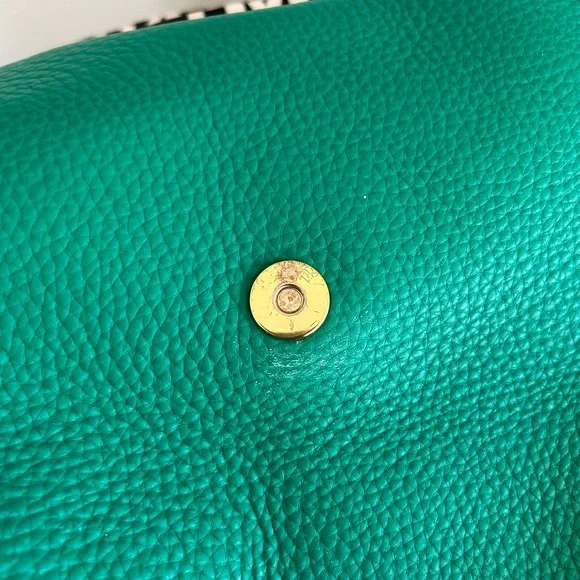 Rare Marc Jacobs Green Leather Backpack - Picture 3 of 11